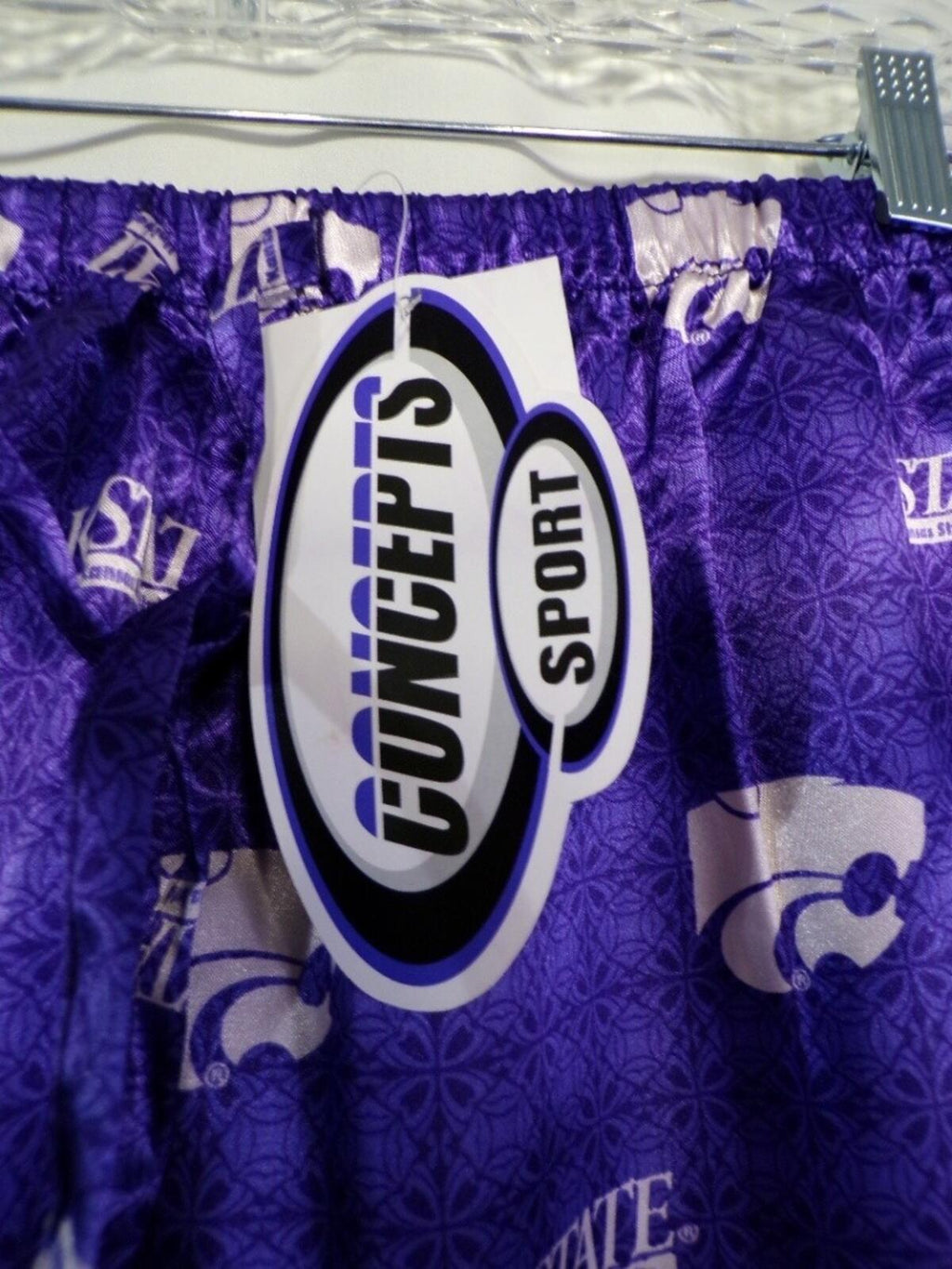Concepts Sport Women's K-State Pajama Pants Large Purple Kansas State