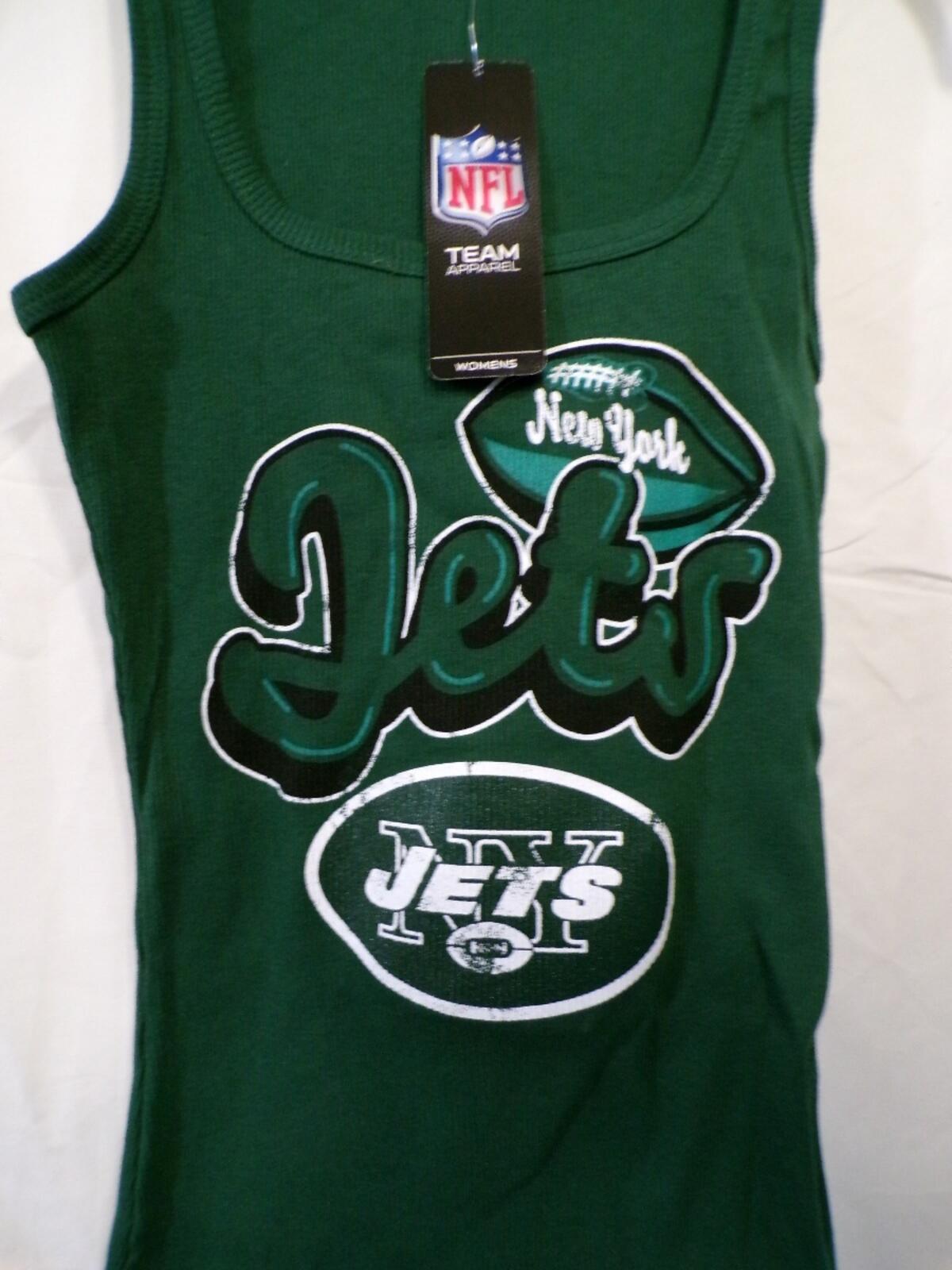 Team Apparel Women's M Green NY Jets Tank Camisole