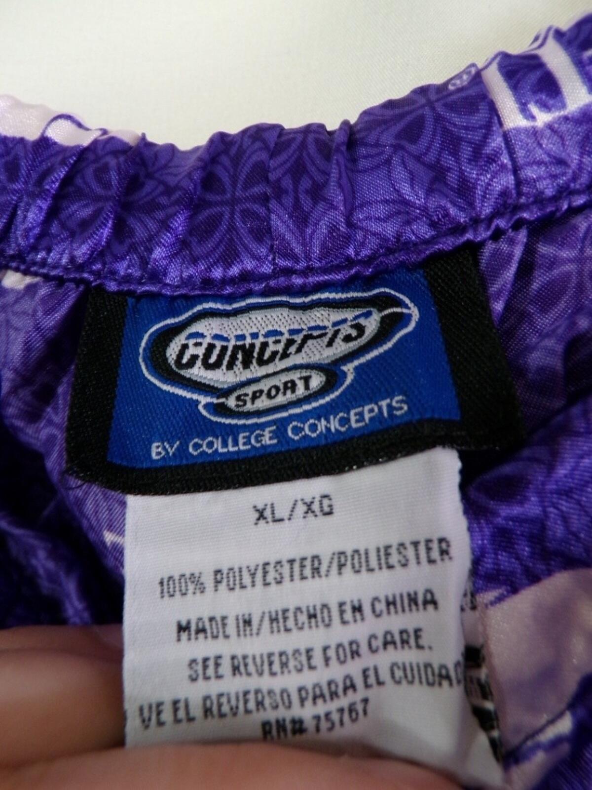 CONCEPTS SPORT K-STATE Kansas State Women's XL Lounge Pajama Pants Purple