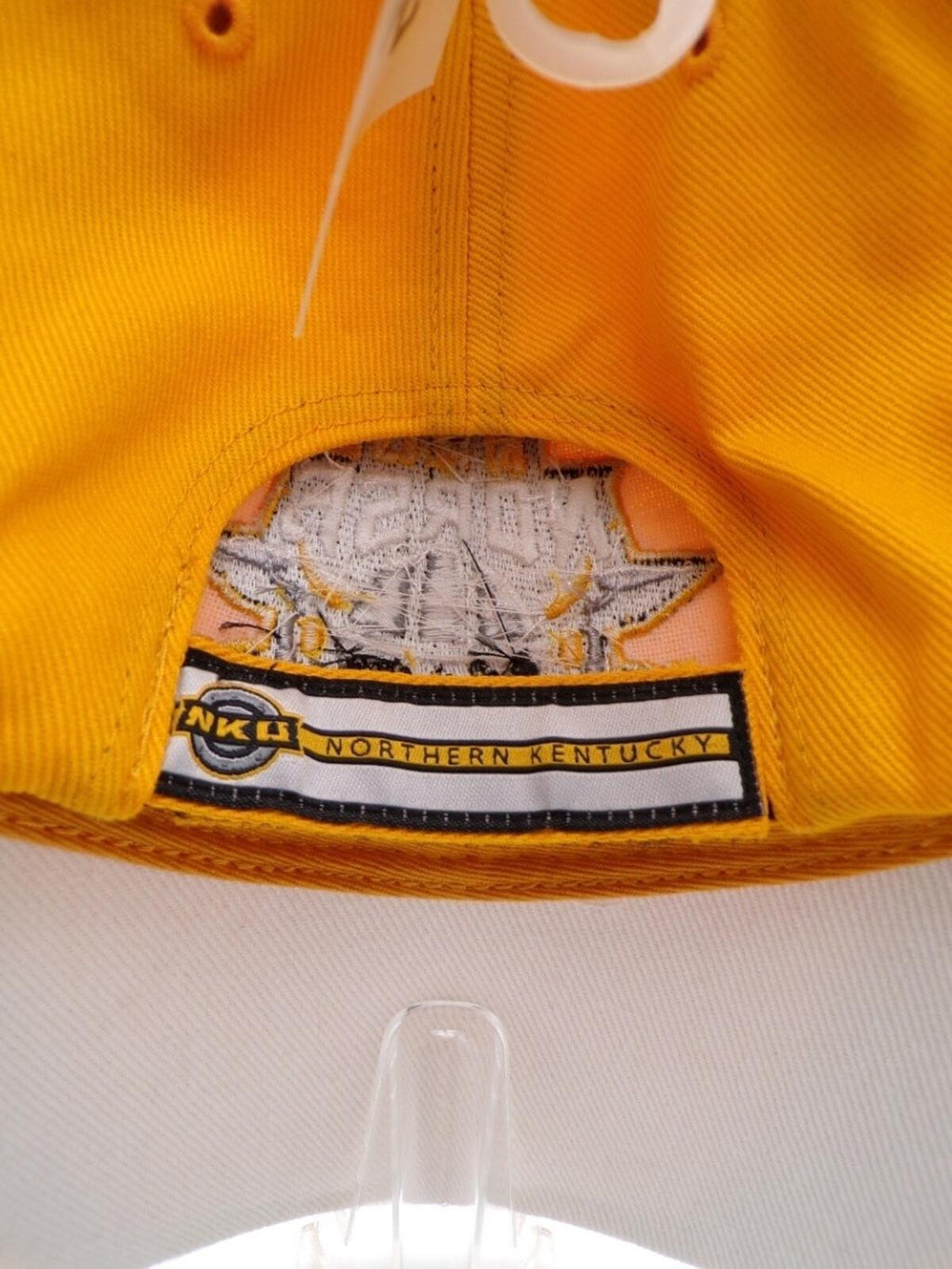 NKU Norse Northern Kentucky Adjustable Baseball Cap Hat Yellow Black