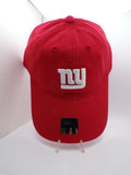 Reebok Women's Red Relaxed Fit Strapback Baseball Cap NY Logo