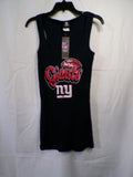 NY Giants Women's Tank Top Navy Scoop Neck Large Team Apparel