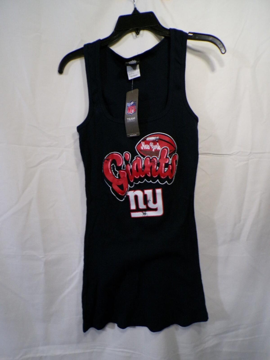Giants Team Apparel Women's Tank Top L Black Scoop Neck