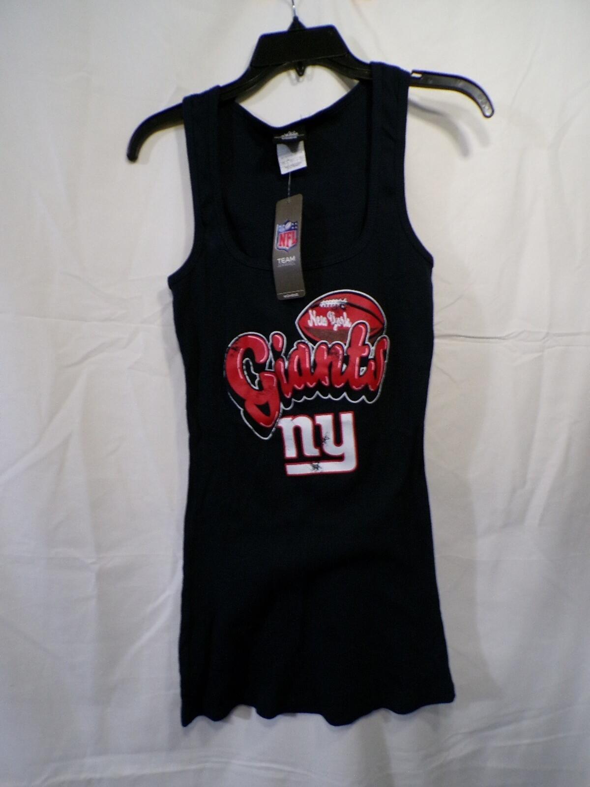Giants Team Apparel Women's Tank Top L Black Scoop Neck