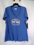 Levelwear Women's New York Islanders V Neck T-Shirt Blue Size 2XL NWT