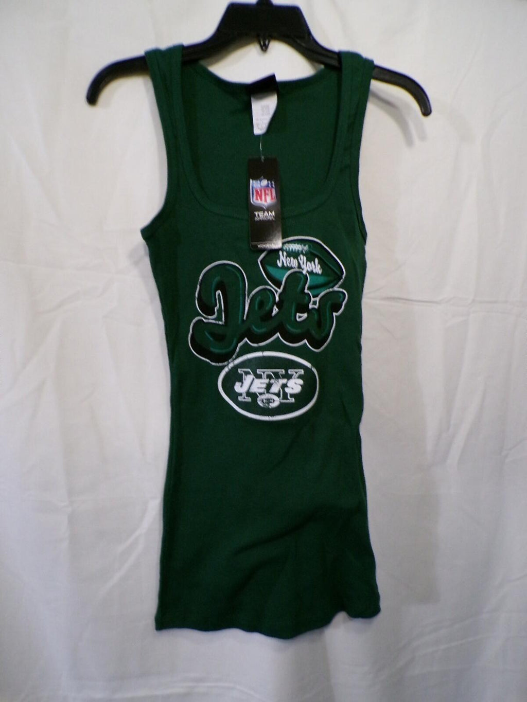 Team Apparel Women's M Green NY Jets Tank Camisole