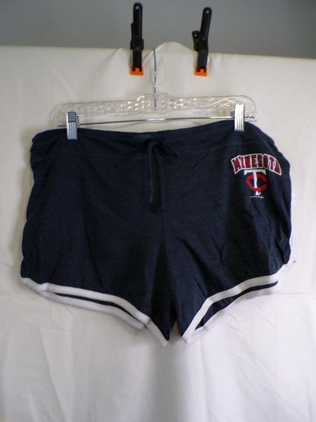 Minnesota Twins Women's Navy Athletic Shorts Size XL Genuine Merchandise