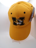 Missouri Tigers Men's Yellow Embroidered M Tiger Cap M