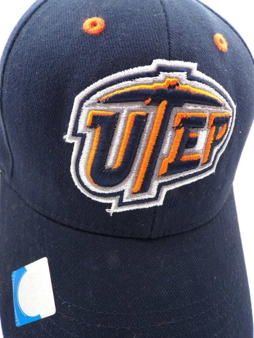 Men's UTEP Miners Navy Adjustable Baseball Cap Strapback College Hat