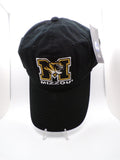 Mizzou Tigers Black Adjustable Baseball Cap Hat Size M
