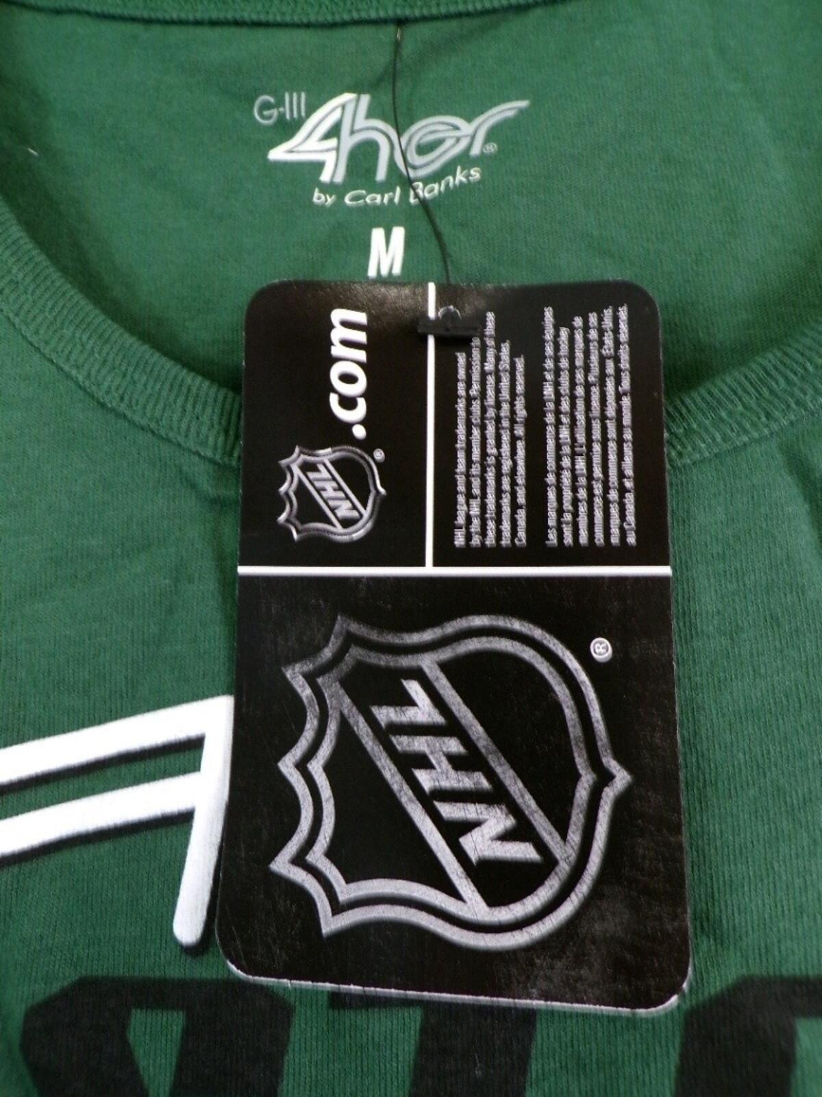 4her by Carl Banks Dallas Stars NHL Women's T Shirt Green M G-III