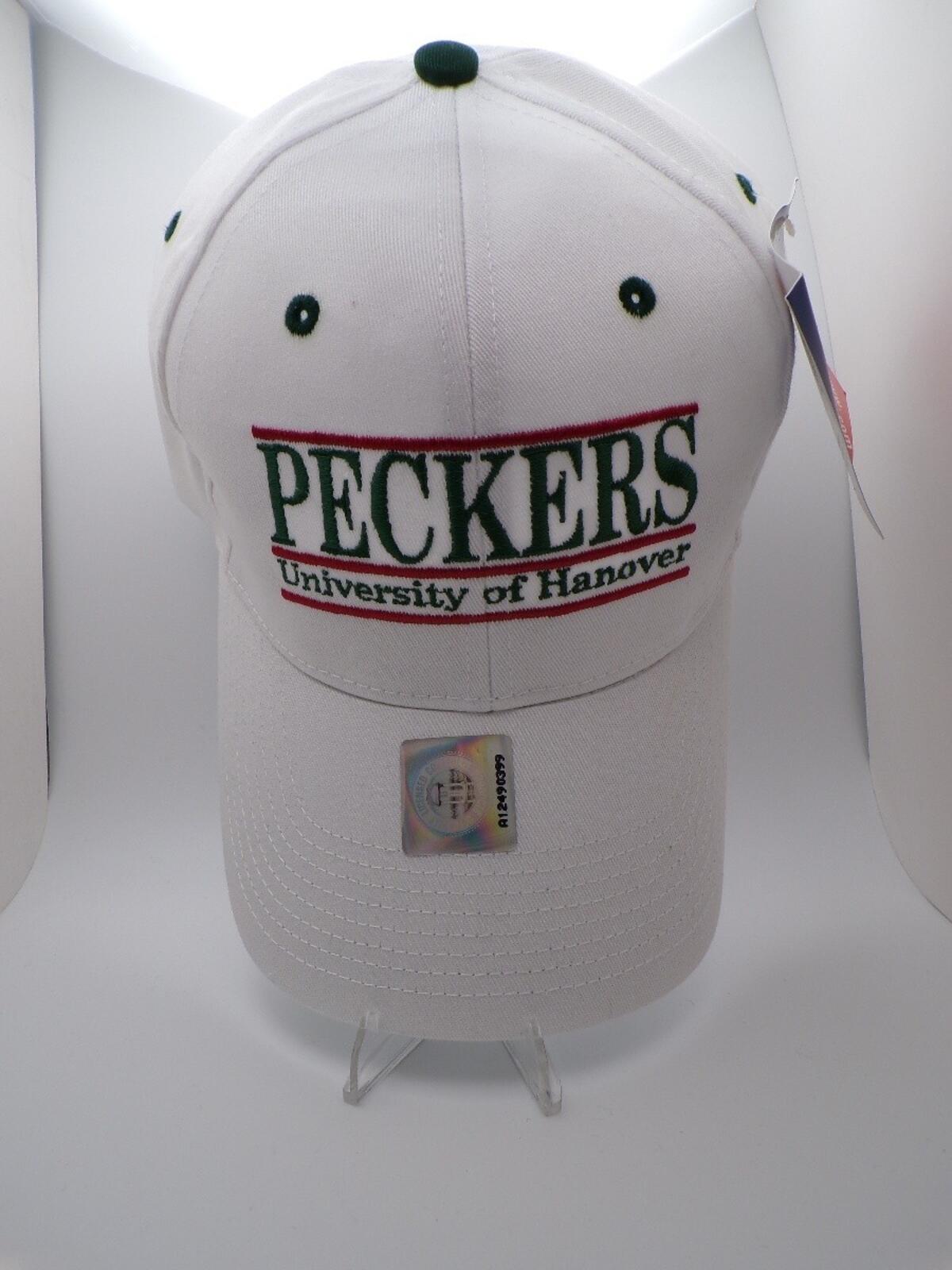 47 The Game University of Hanover PECKERS White Baseball Snapback Cap
