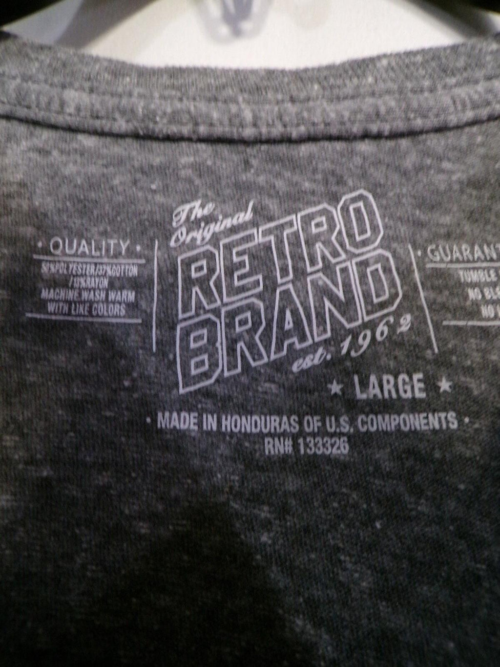 Retro Brand Cal Golden Bears Graphic T-Shirt Large Gray
