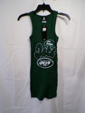 Jets Women's Green Tank Top Small Team Apparel