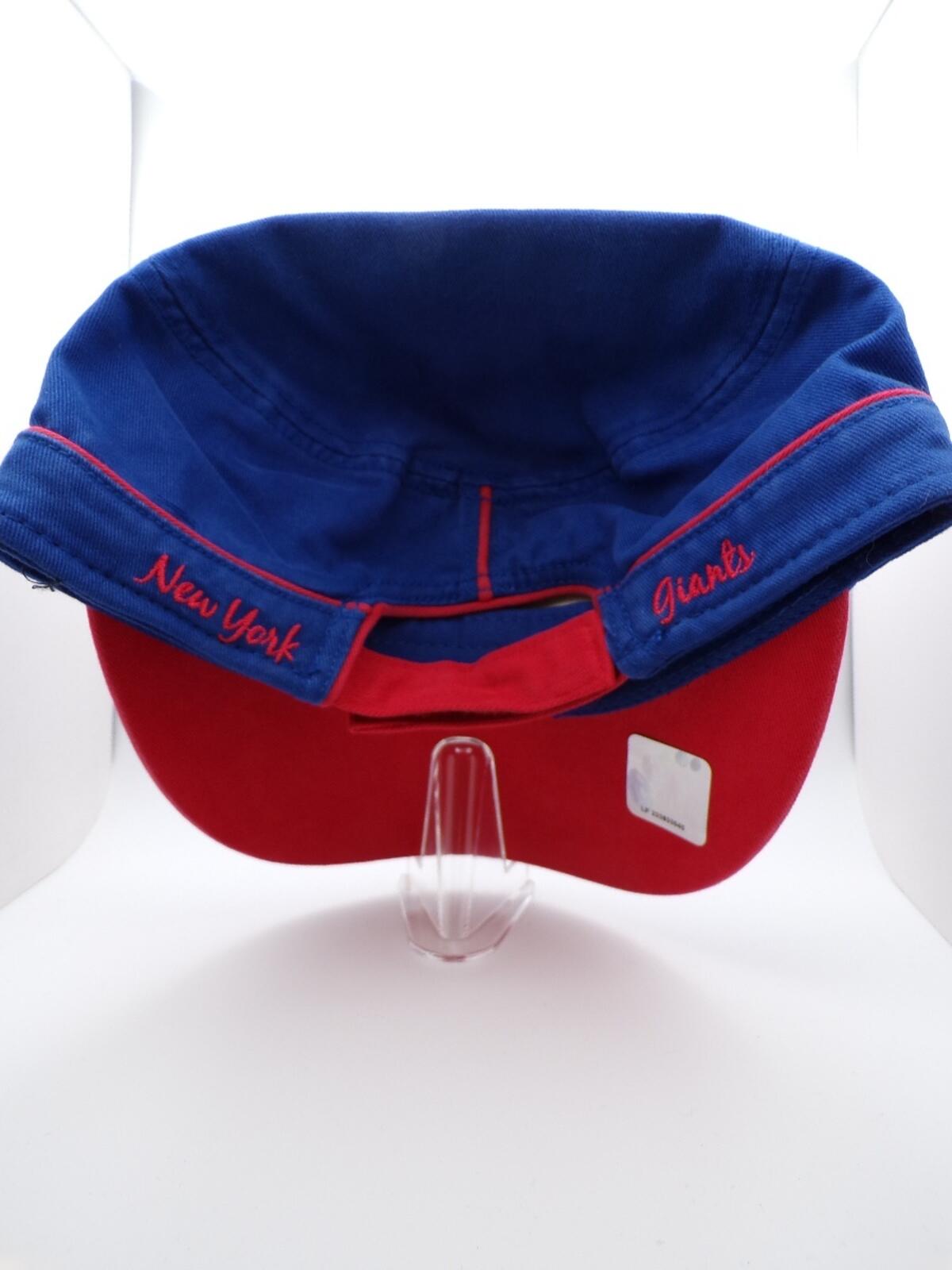 Reebok Women's New York Giants Blue Military Style Army Cap NY Patch