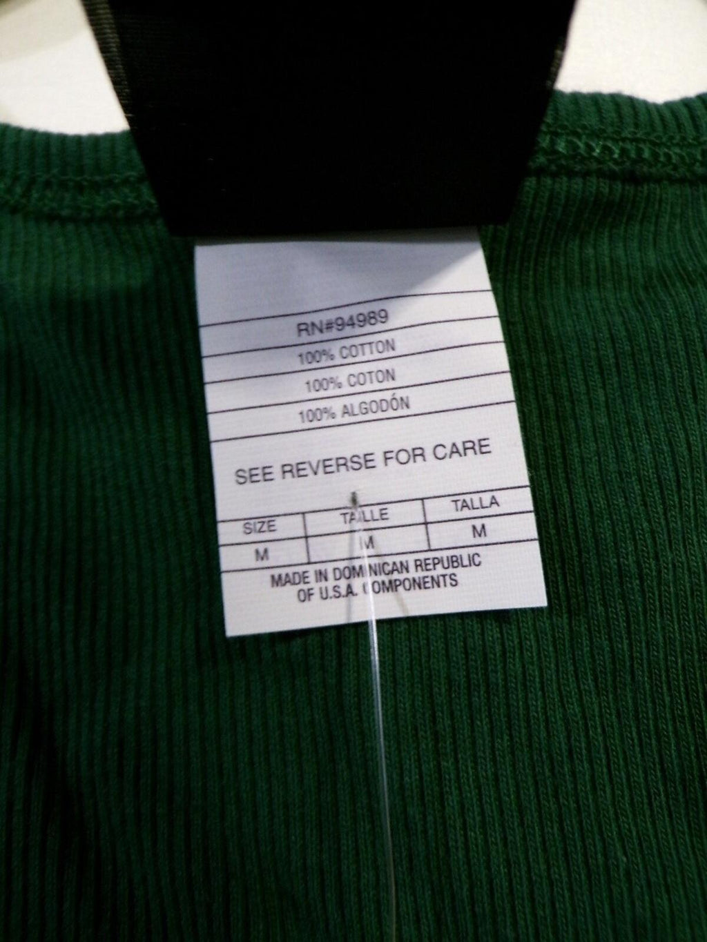 Team Appare Jets Women's Medium Green Tank Top NWT