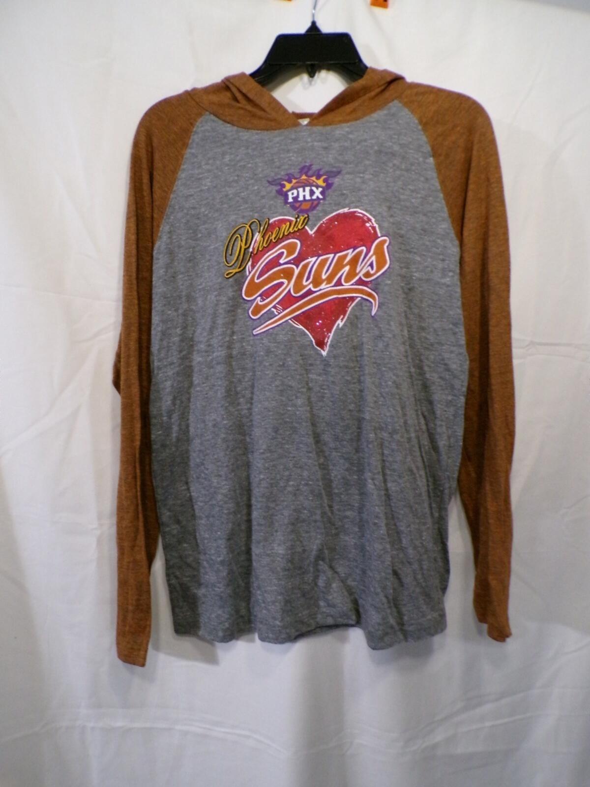 Women's Phoenix Suns Hooded Raglan Long Sleeve T-Shirt Large