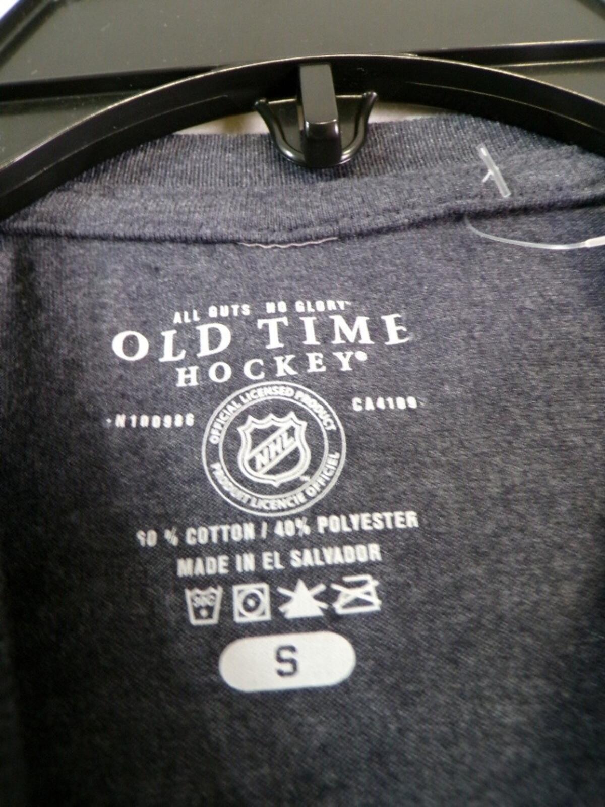 Old Time Hockey New York Rangers Women's T-Shirt S Gray Jersey AZ173