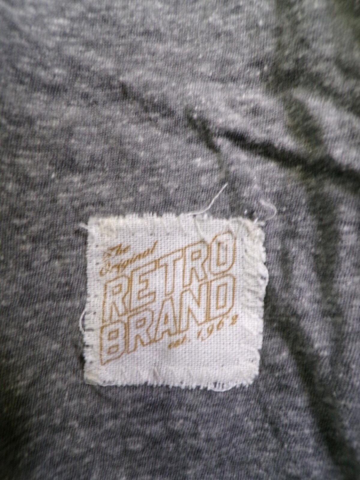 Retro Brand Cal Golden Bears Graphic T-Shirt Large Gray